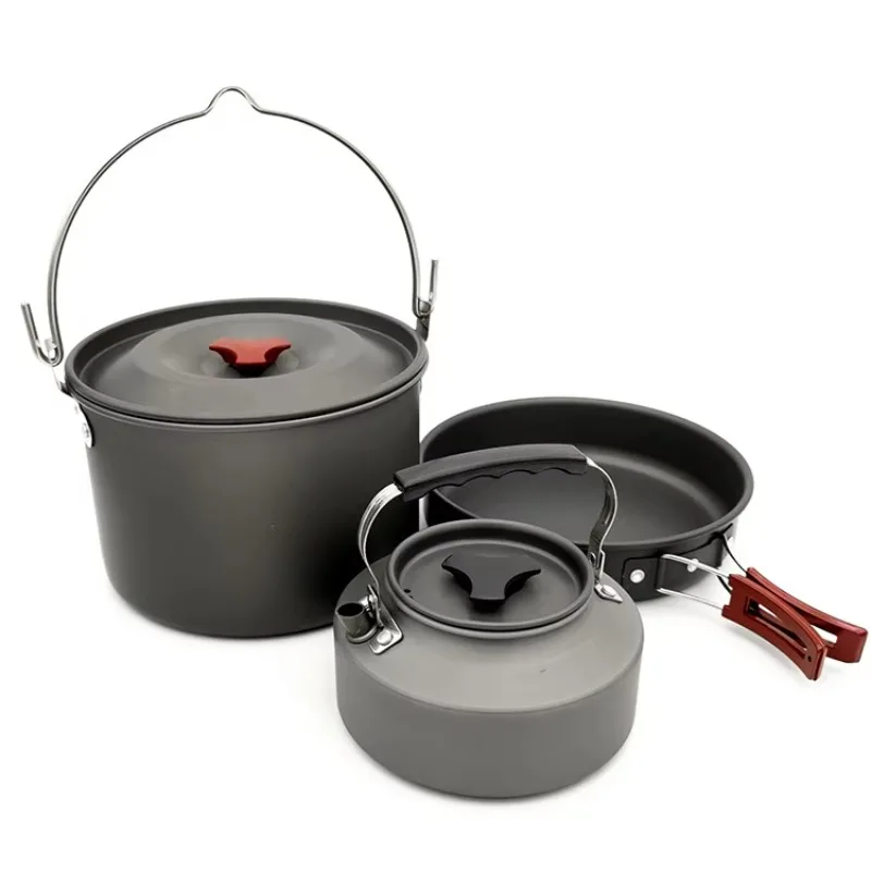 Quality Camping Cooking Set - Olla de cocina plegable ligera para