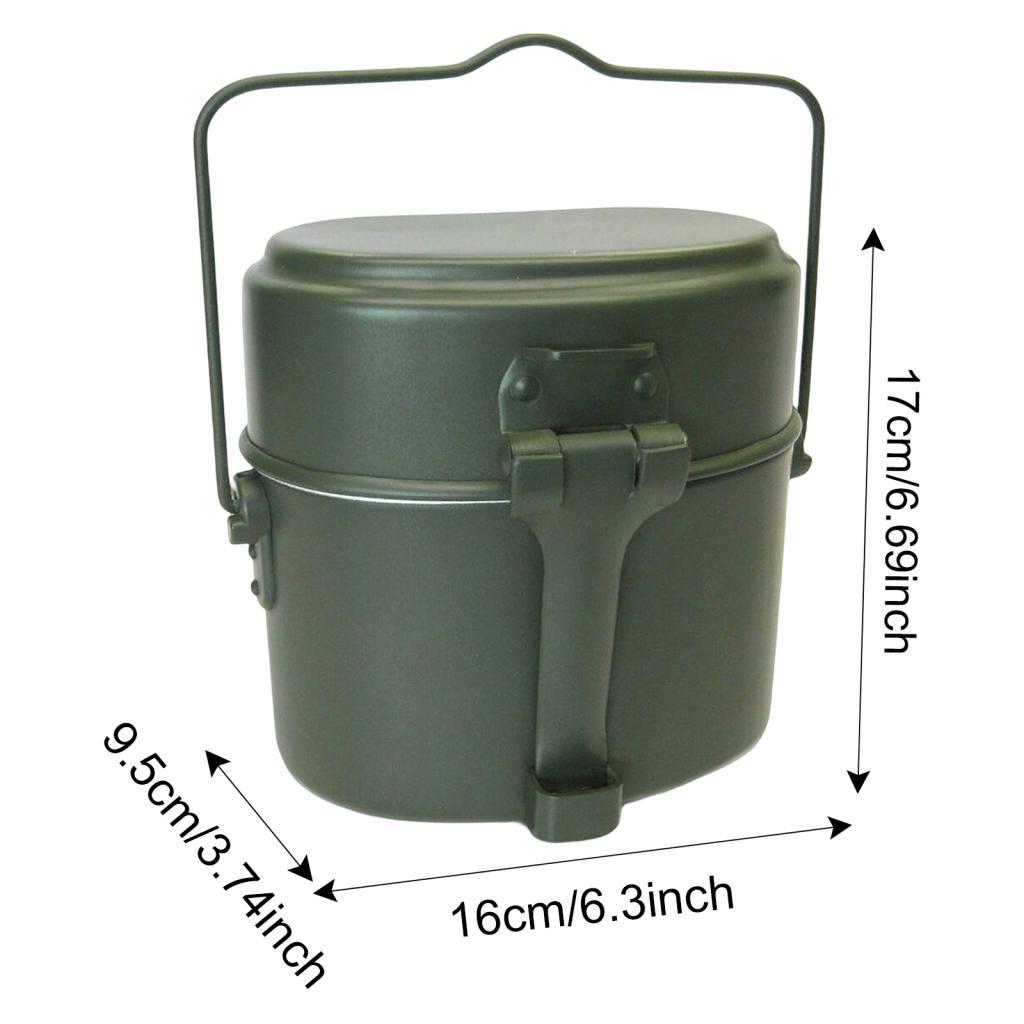Camping Cooking Kit Box - Kit de Utensilios de Cocina para