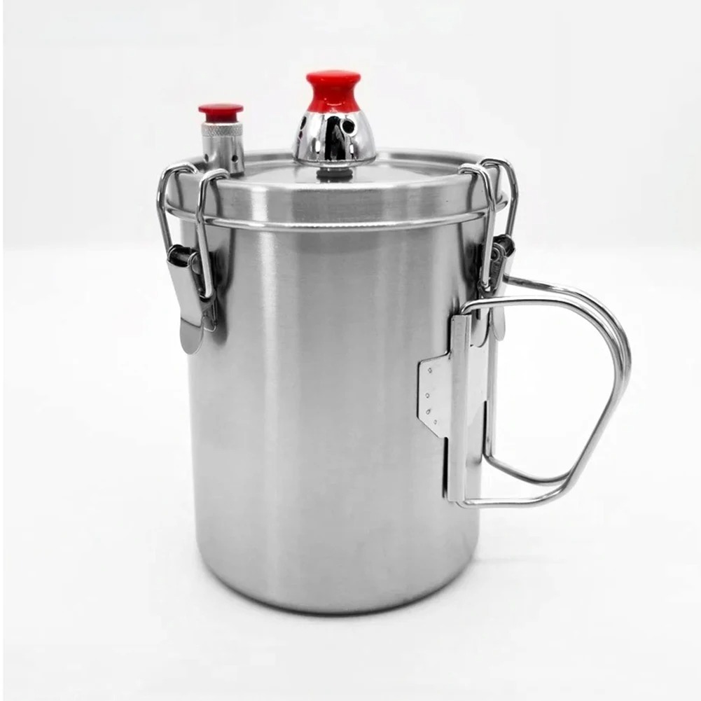Camping Cooking Set Compact - Mini olla a presión ultraligera de
