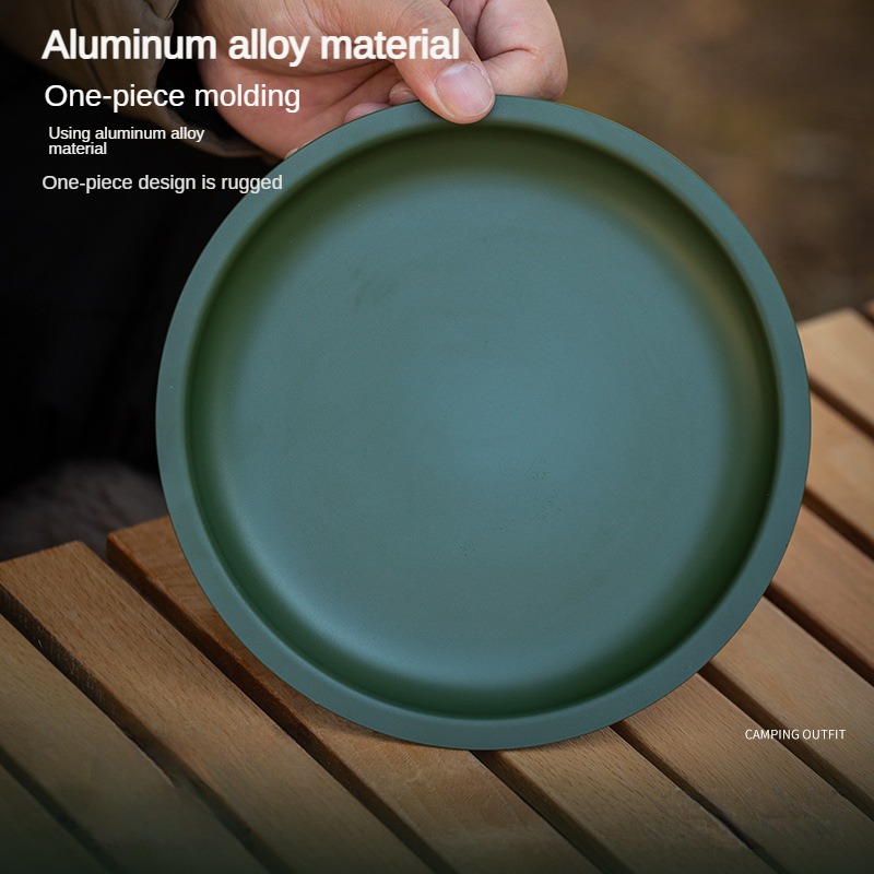 Camping Cooking Tray - Plato de comedor de aleación de