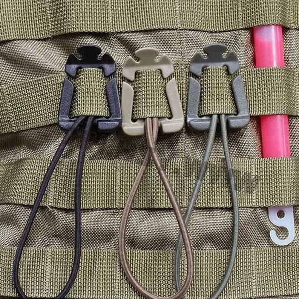 Camping Cooking Hanger - 1/2/5 Piezas Mosquetón de nailon para