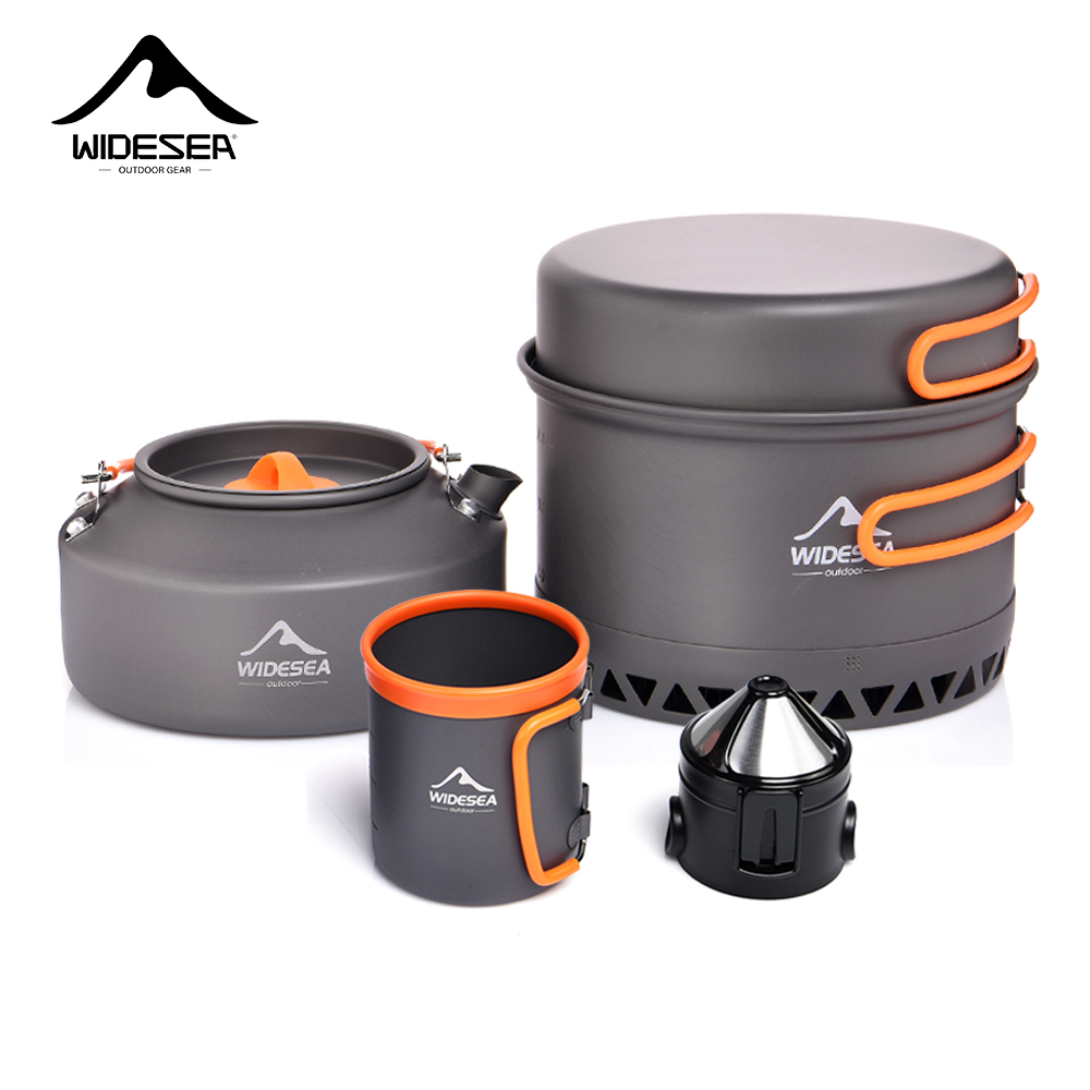 Camping Cooking Set - Vajilla para acampar, juego de utensilios