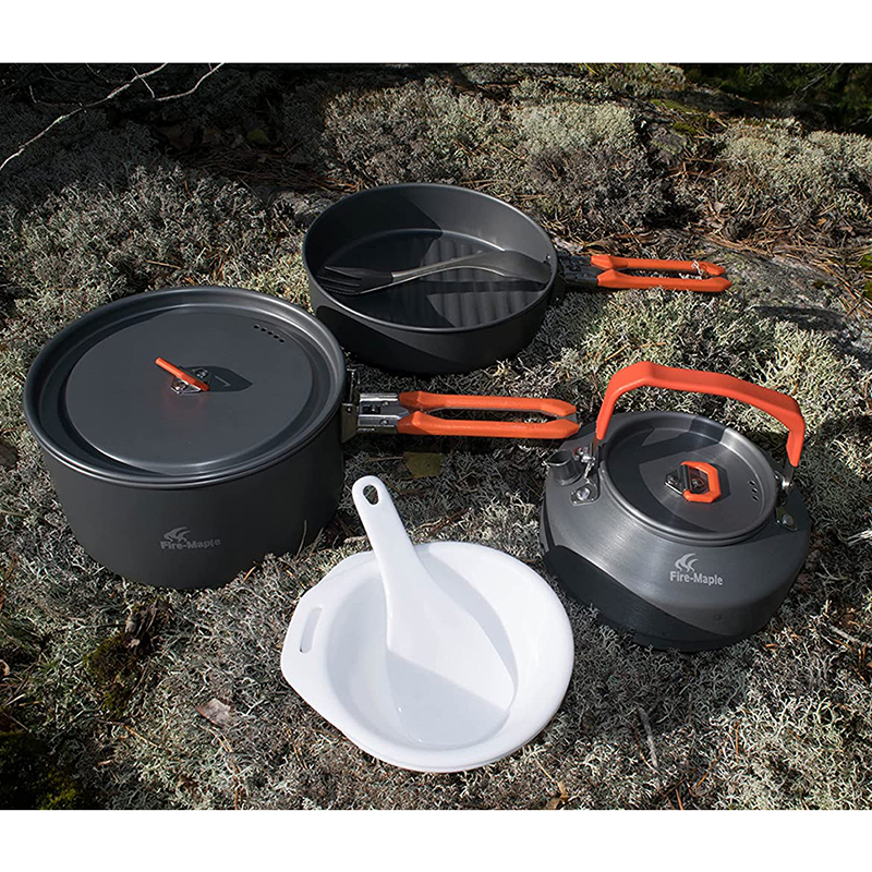 Camping Cooking Set 2 Person - Fire Maple - Kit de cubiertos
