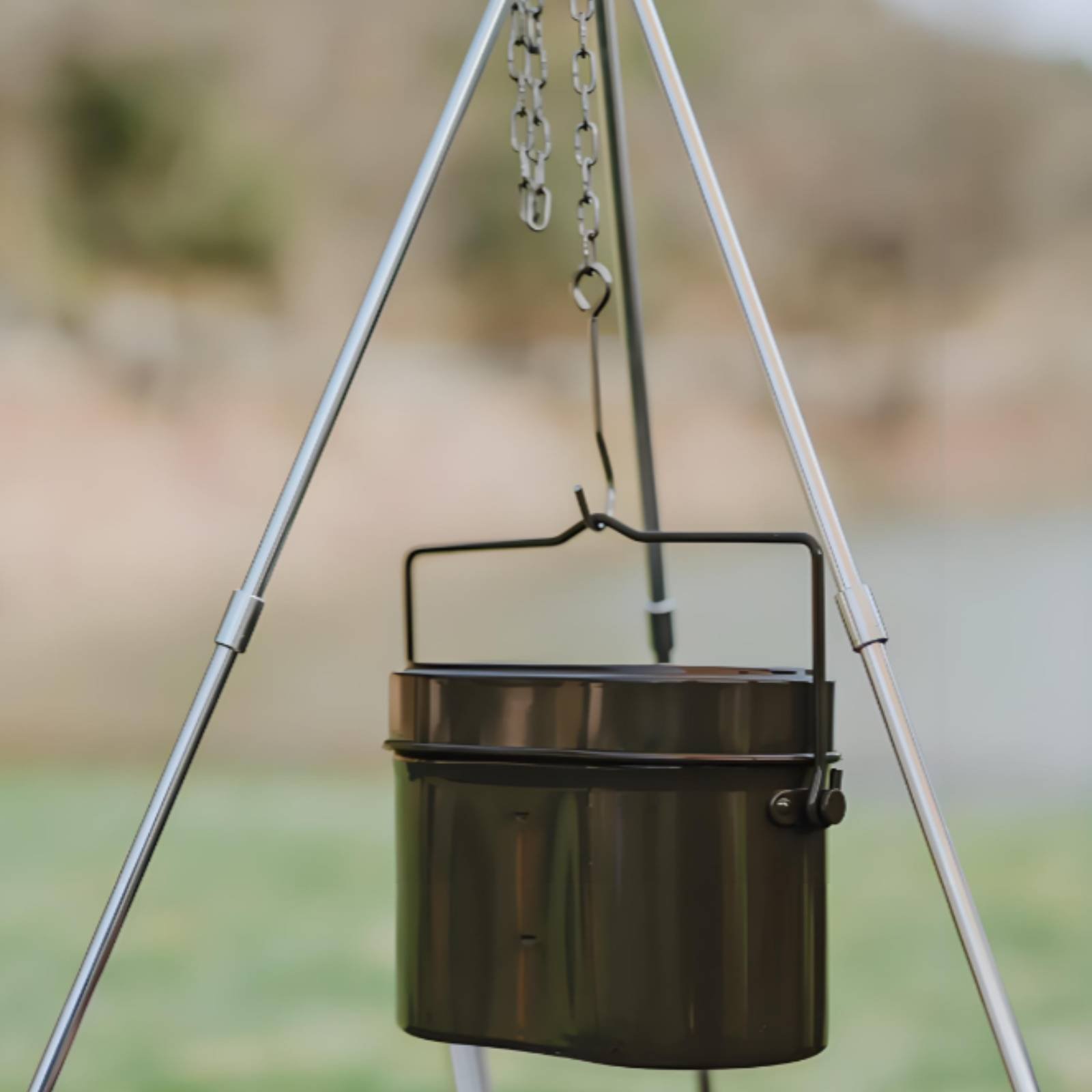 Camping Cooking Kit Box - Juego de Cocina para Camping de