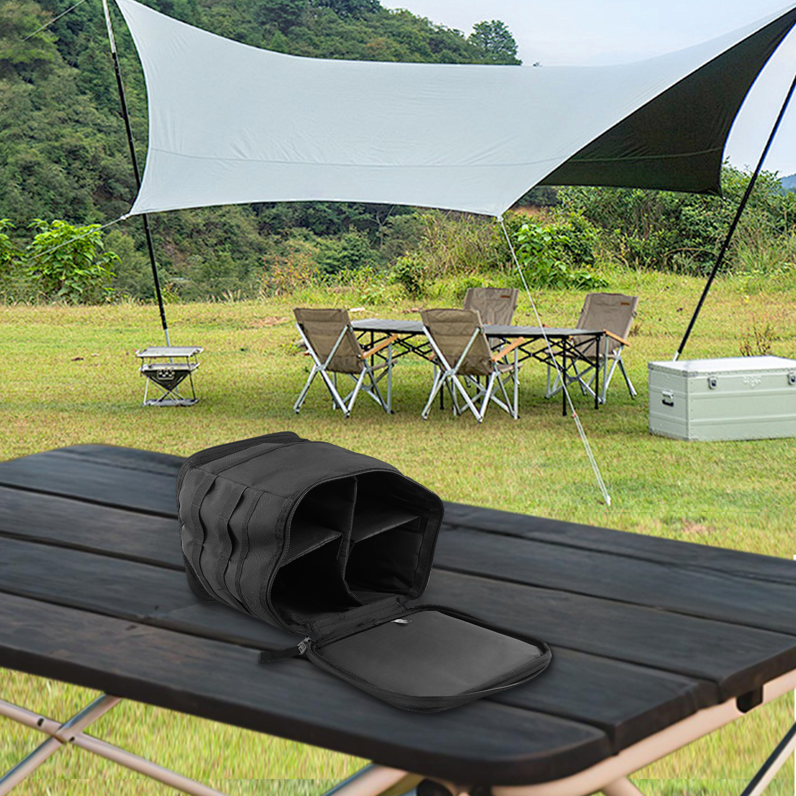 Camping Cooking Canister - Bolsa de Camping Espaciosa, Perfecta para