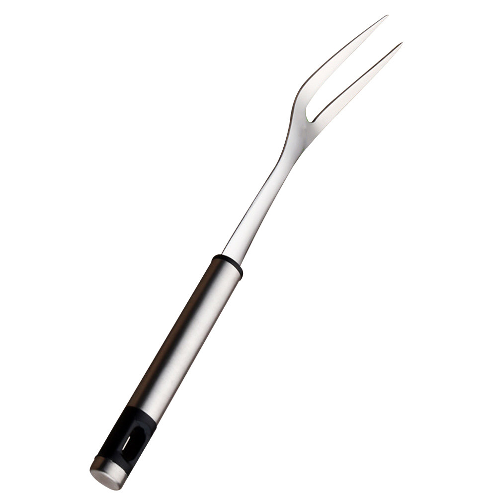 Camping Cooking Vegetables - Tenedor de Acero Inoxidable para Barbacoa,