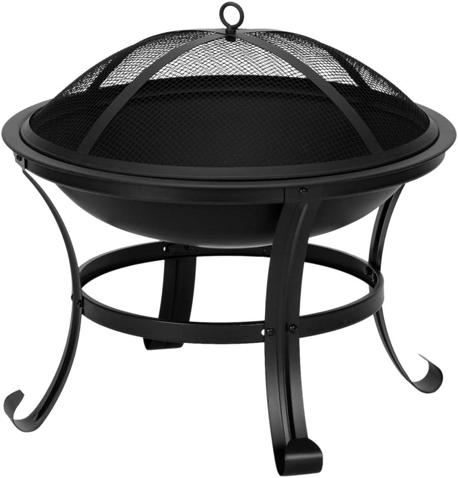 Camping Cooking Fire Pit - Parrilla de barbacoa para exteriores, estufa