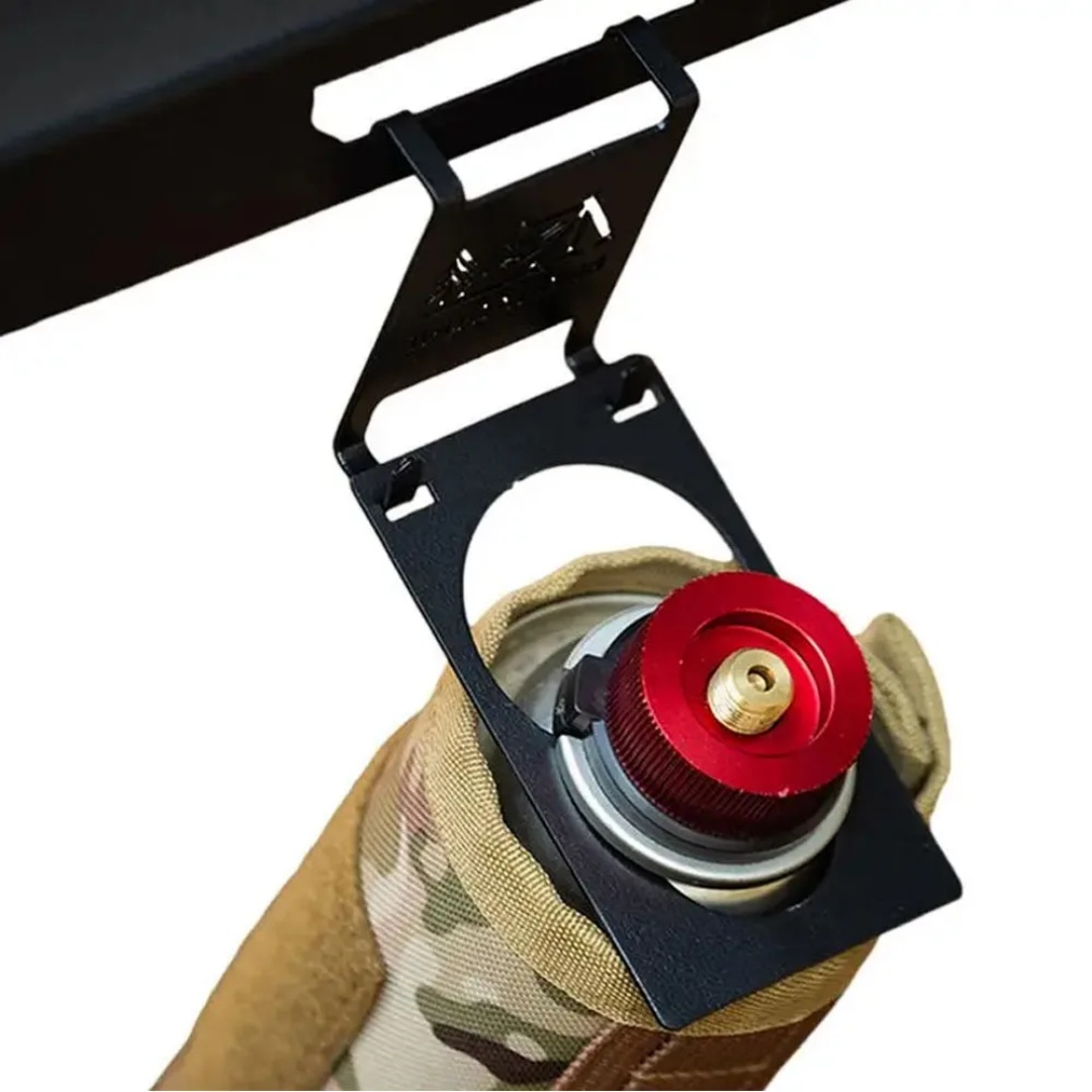 Camping Cooking Hanger - Gancho para colgar tanque de gasolina,