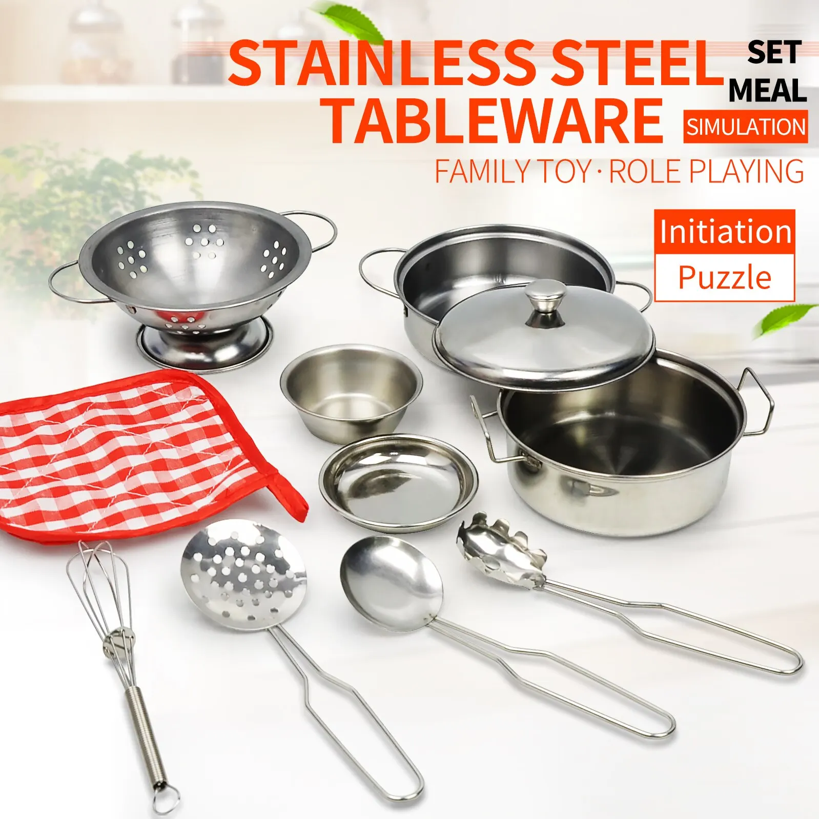 Camping Cooking Pan Set - Accesorios para juego de imitación de