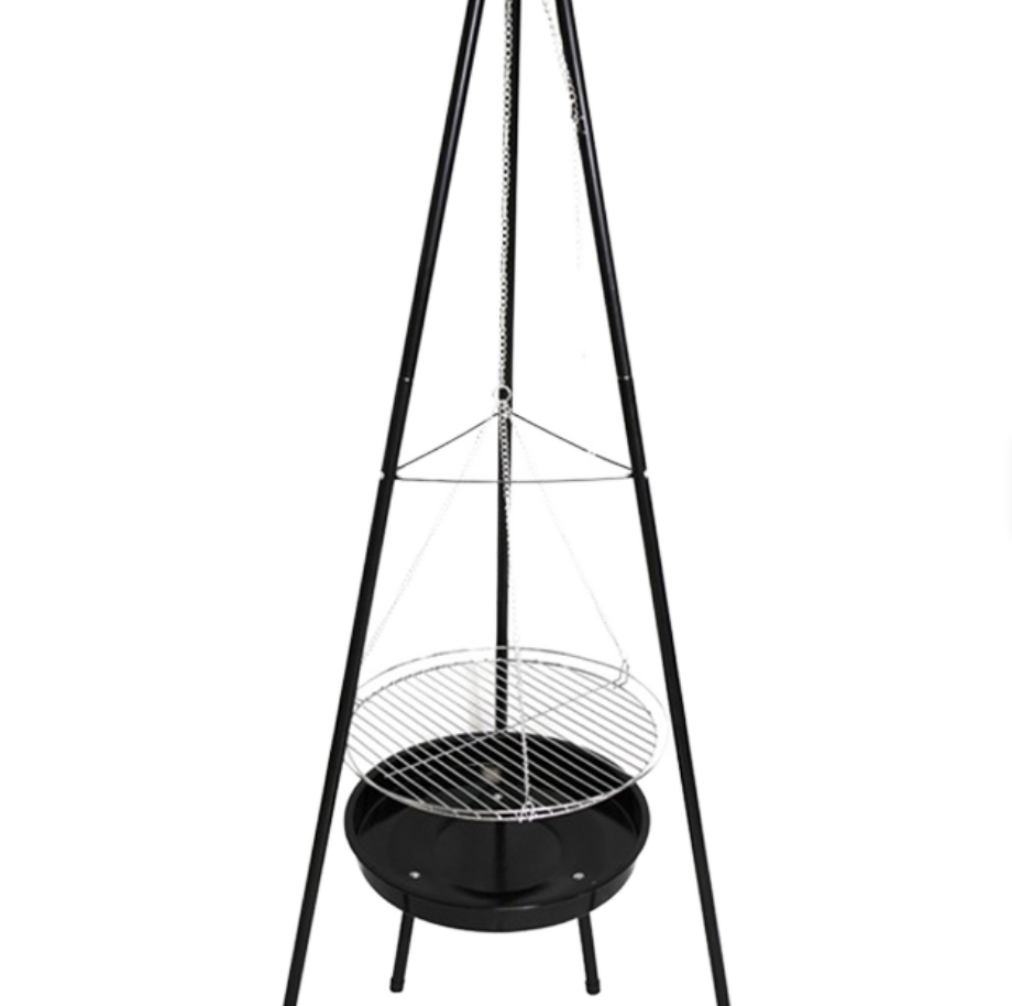 Camping Cooking Tripod - Parrilla de Barbacoa Colgante de Alta