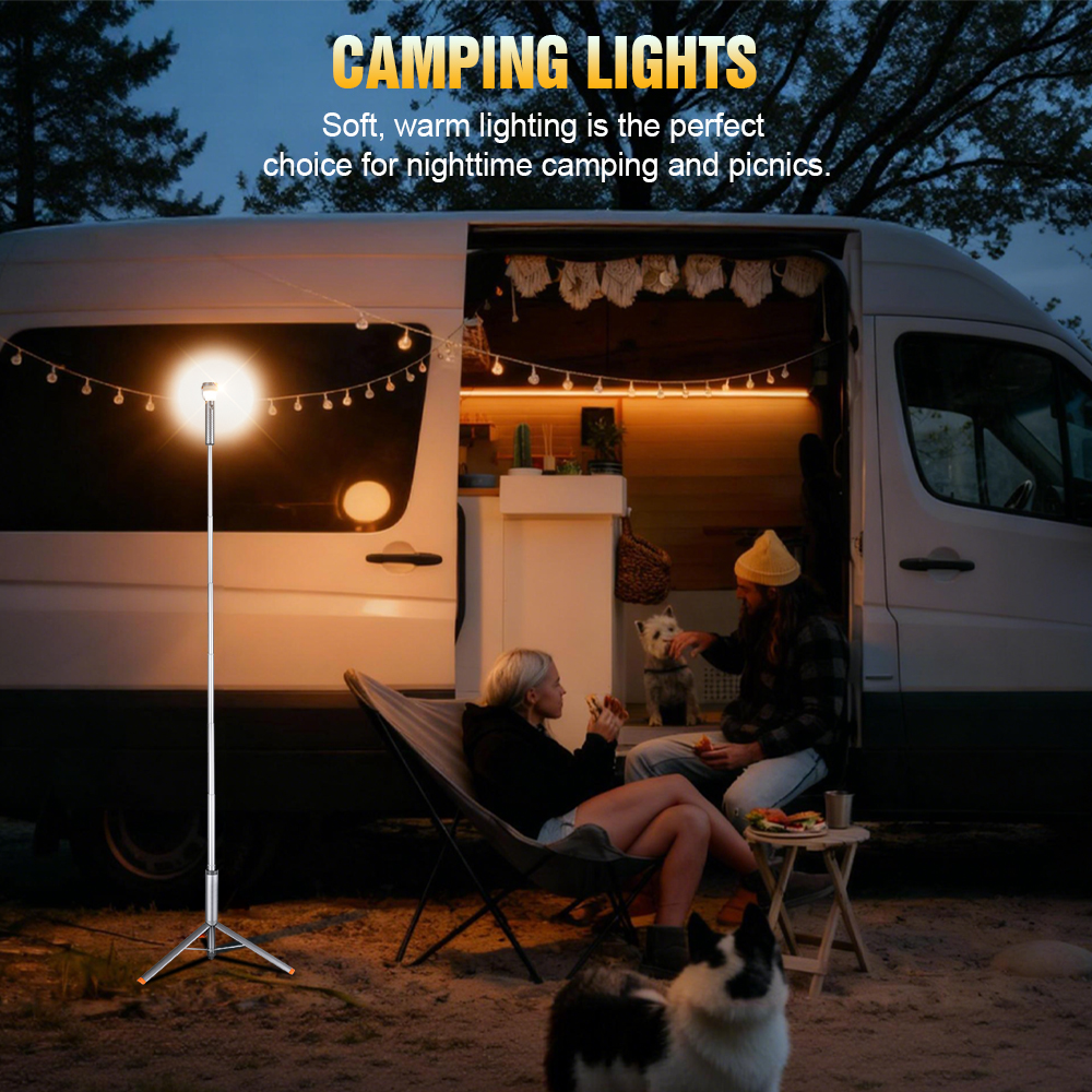 Camping Cooking Tripod - Trustfire WL22-PRO linterna telescópica LED mejorada