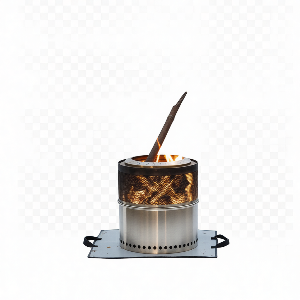 Camping Cooking Fire Pit - Alfombra ignífuga resistente al calor para