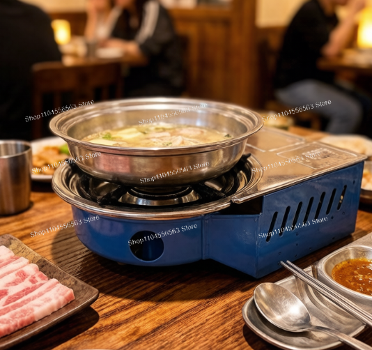 Camping Cooking Canister - Estufa de Gas Portátil con Tanque