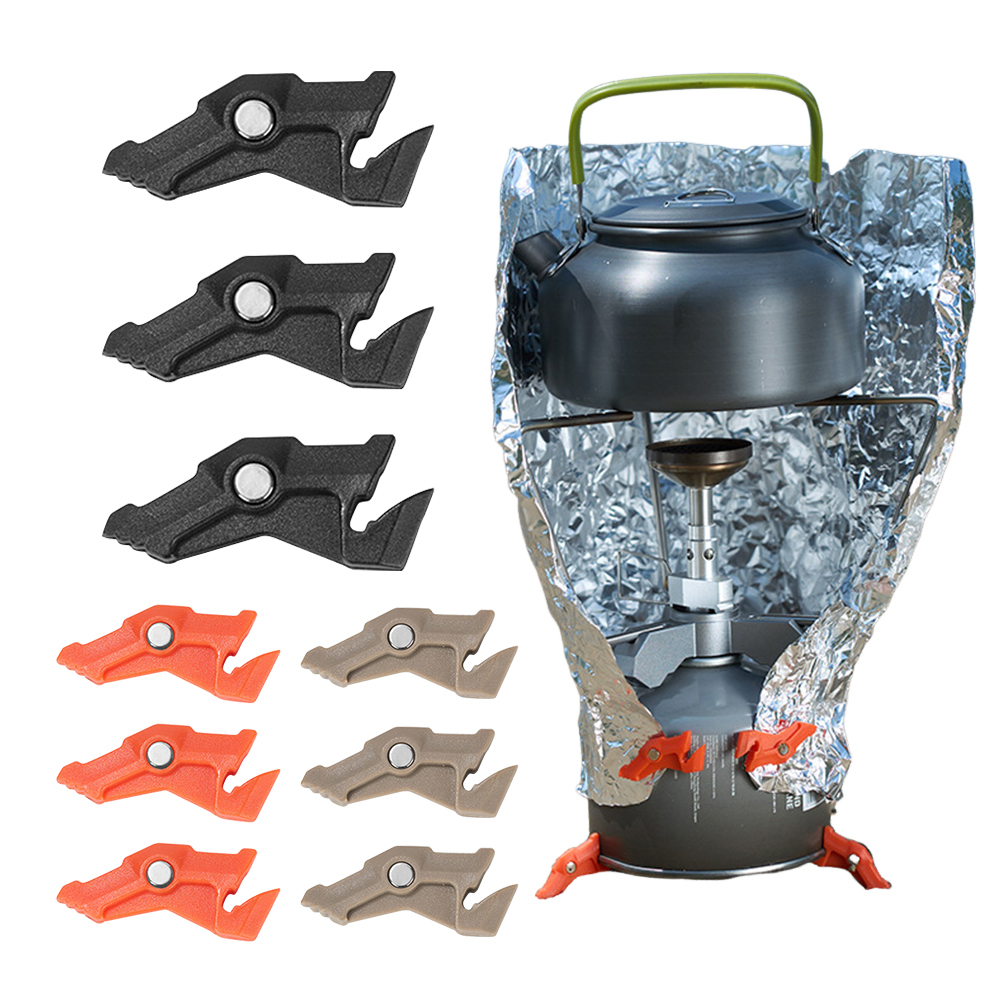 Camping Cooking Tripod - Soporte Magnético para Tanque de Gas,