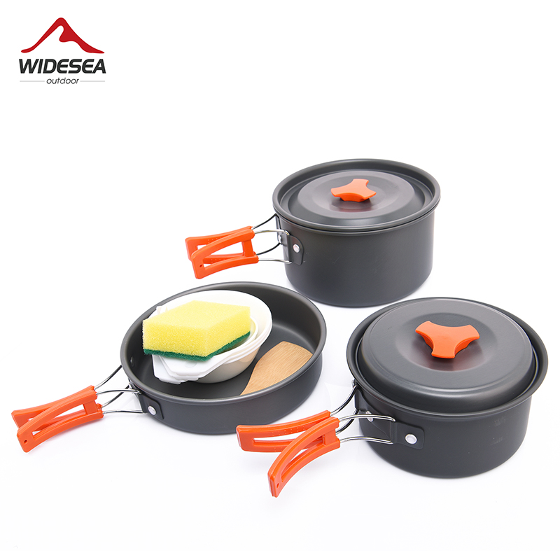 Camping Cooking Cutlery Set - Widesea-Juego de utensilios de cocina para