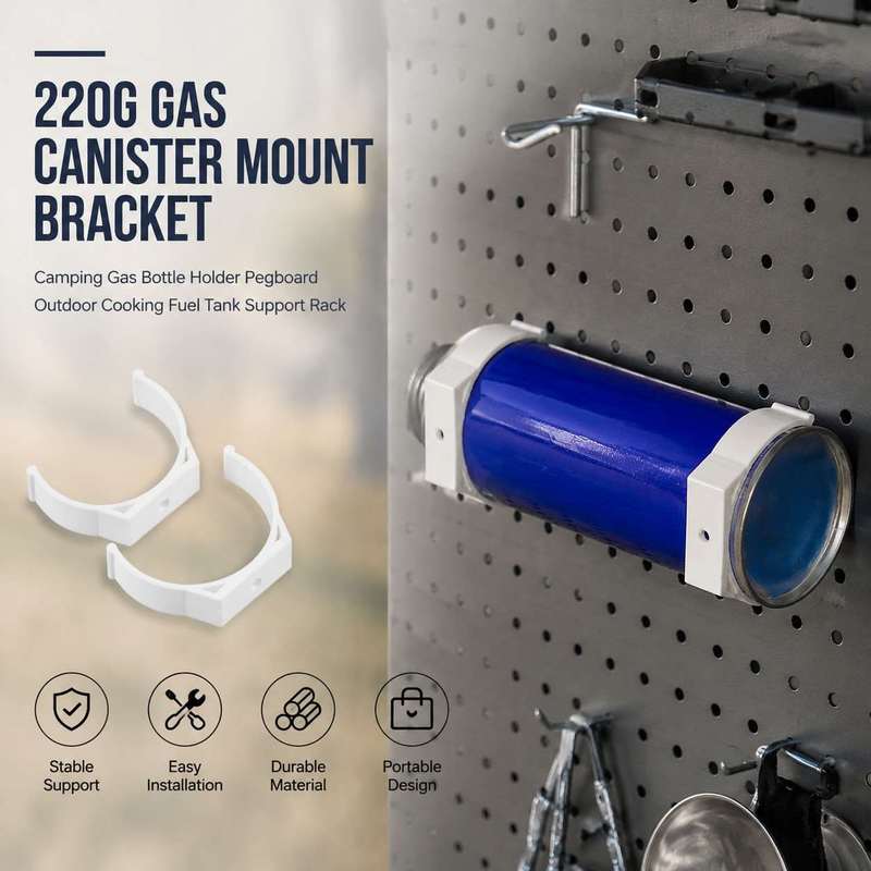 Camping Cooking Canister - Soporte para Botella de Gas de