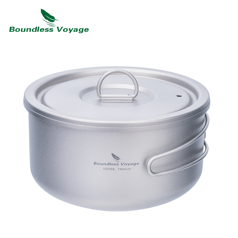 Camping Cooking Set - Olla de Camping de titanio Boundless