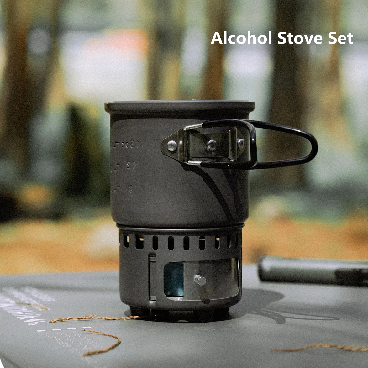 Camping Cooking Pack - MOUNTAINHIKER Nuevo Juego de Estufa de