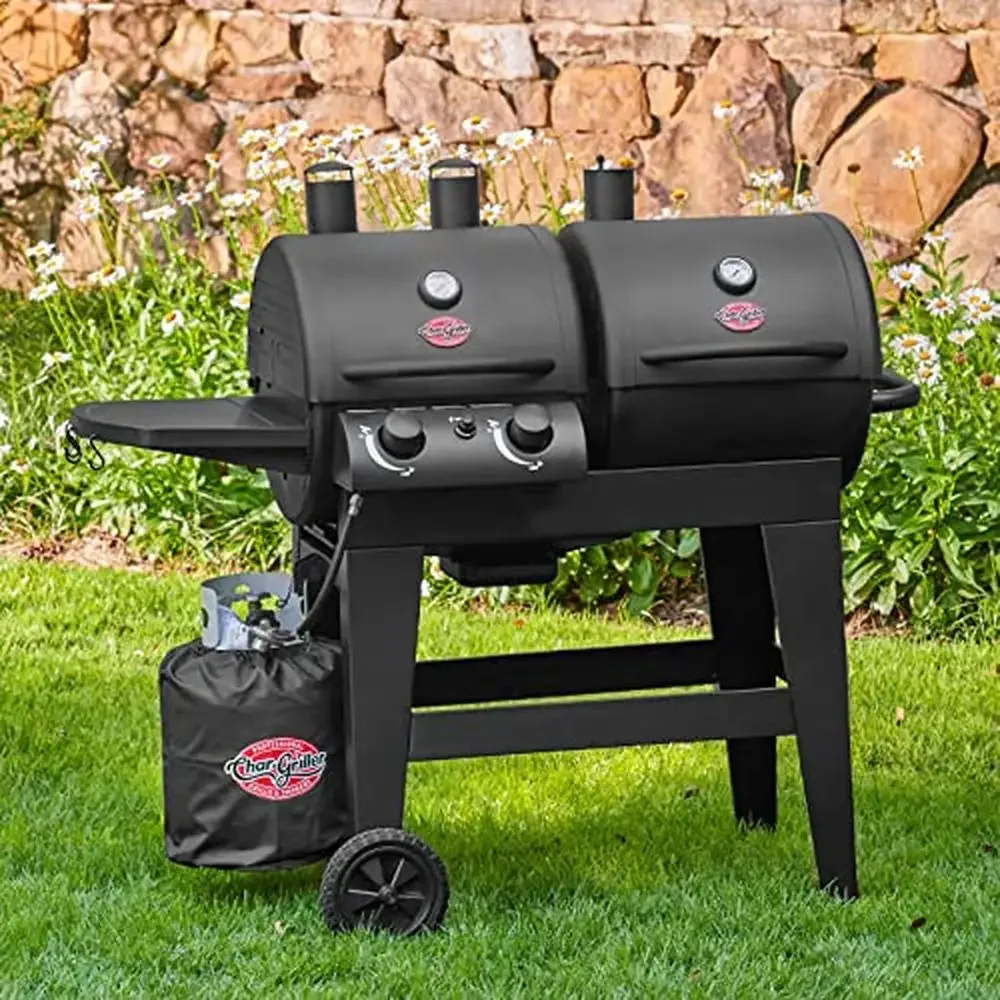 Charcoal Chimney Starter - Una combinación de parrilla de gas