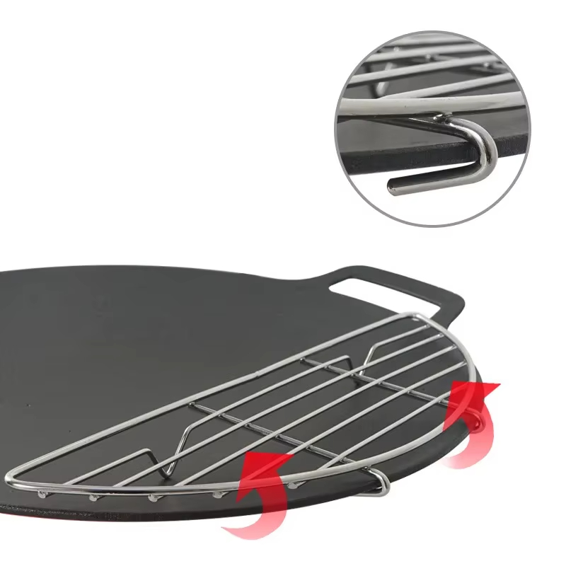 Rejilla de acero inoxidable pa - Camping Cooking Wok reseña y precio