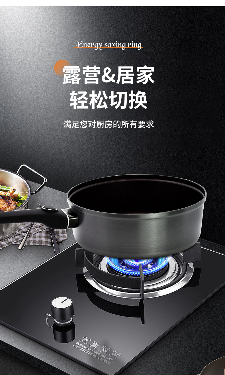Sartén antiadherente Bulin, wo - Camping Cooking Wok reseña y precio