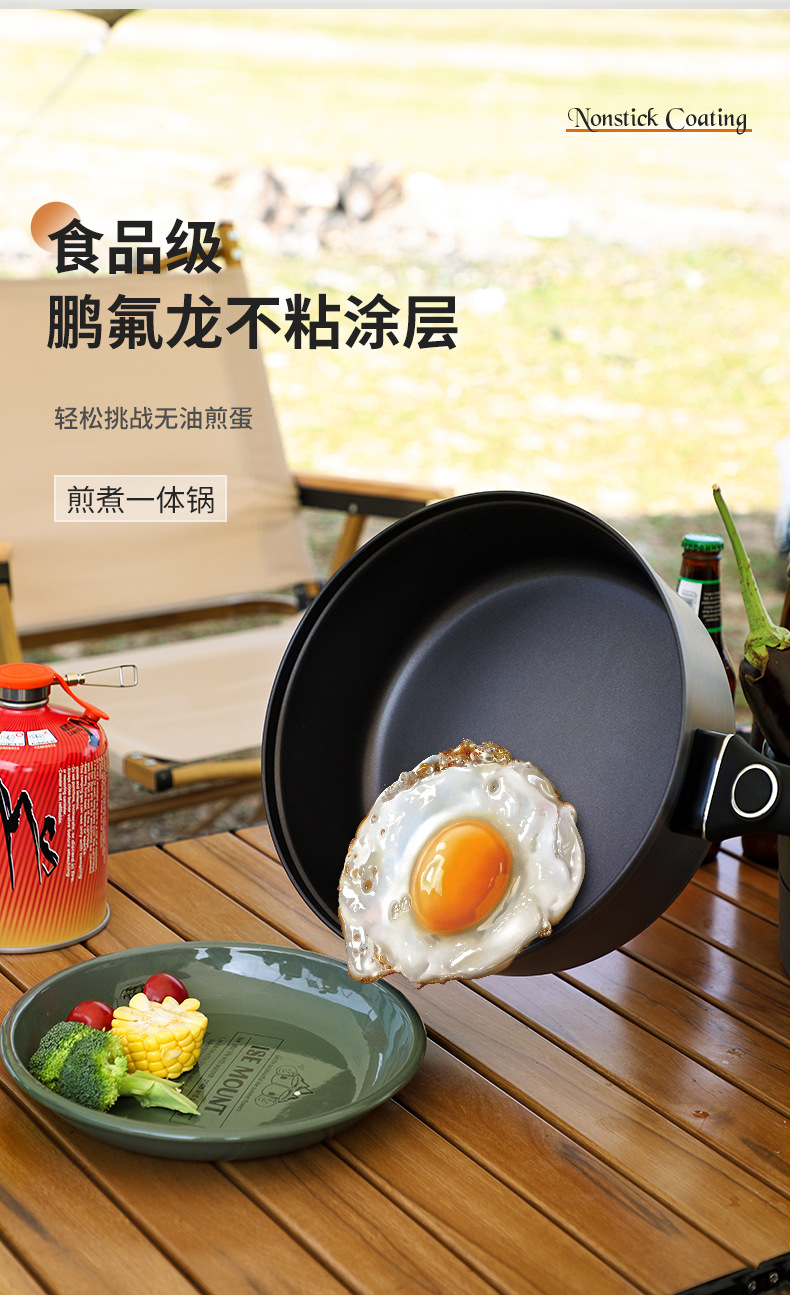 Sartén antiadherente Bulin, wo - Camping Cooking Wok reseña y precio