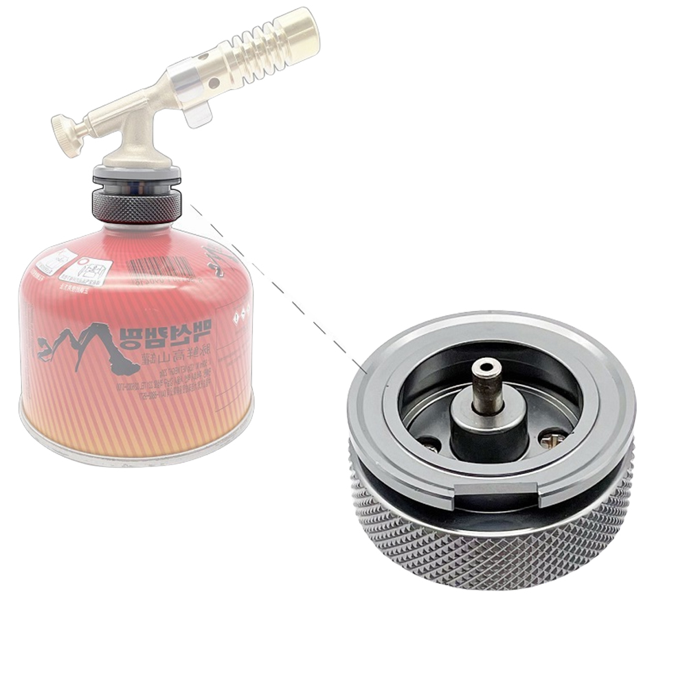 Adaptador de recipiente de Gas - Camping Cooking Canister reseña y precio