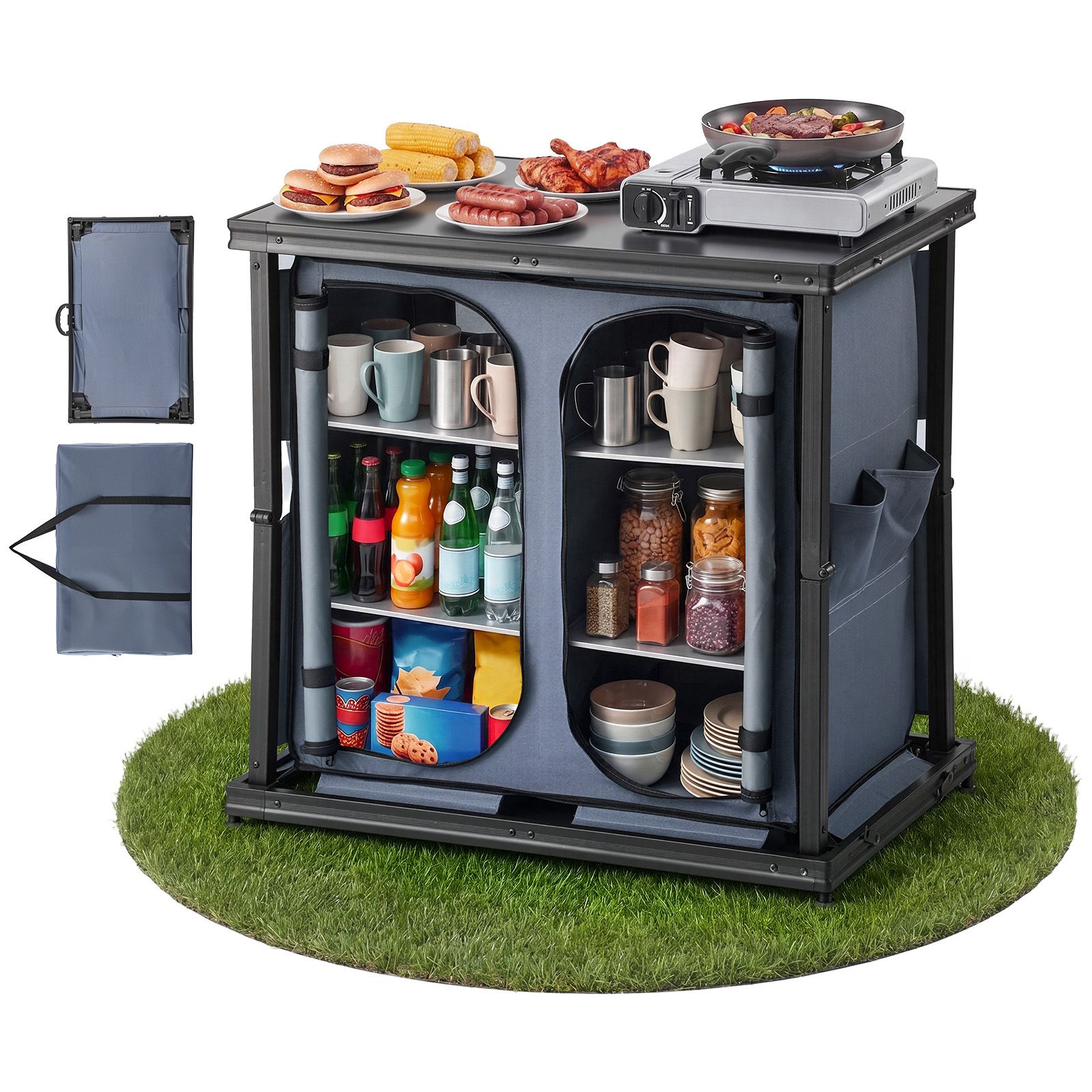Mueble Plegable de Almacenamie - Camping Cooking Set Compact reseña y precio