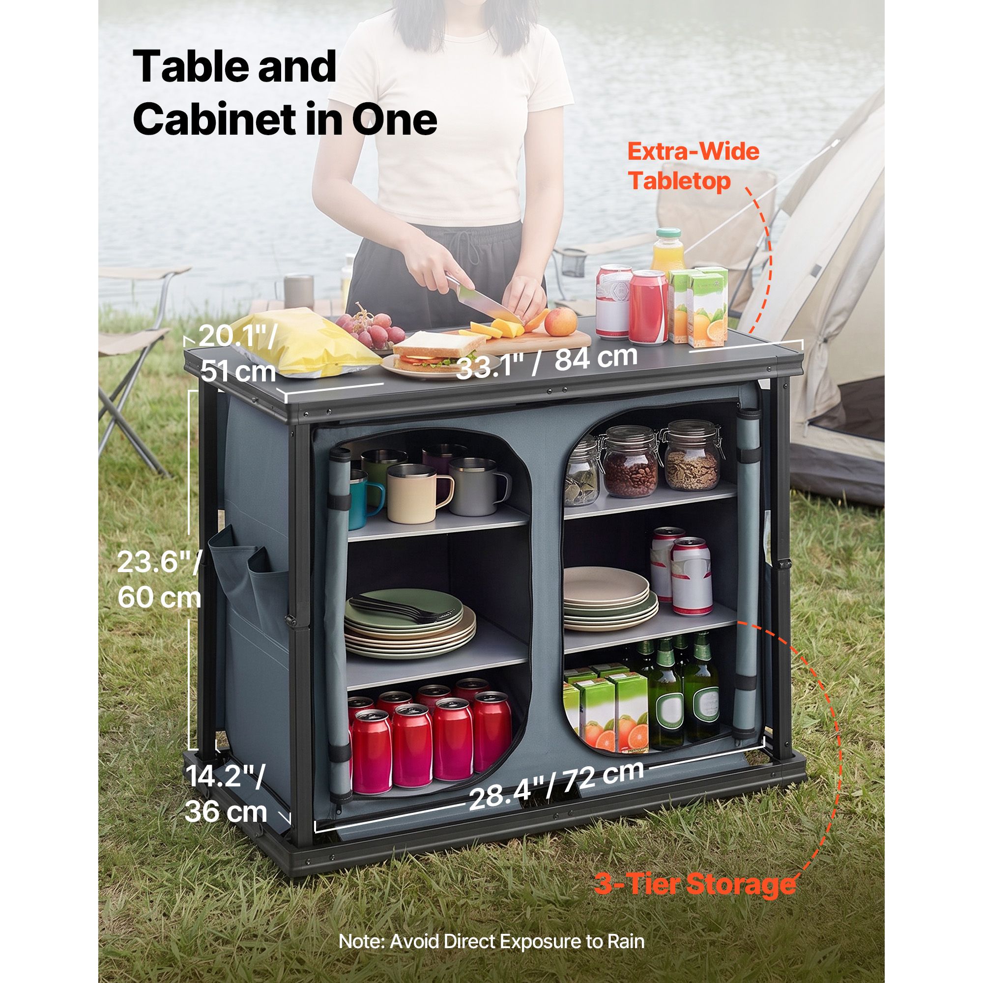 Mueble Plegable de Almacenamie - Camping Cooking Set Compact reseña y precio