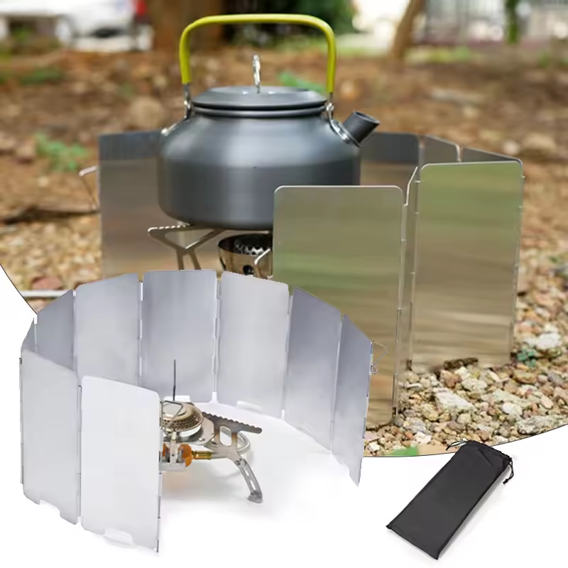Estufa al aire libre protector - Camping Cooking Tripod reseña y precio