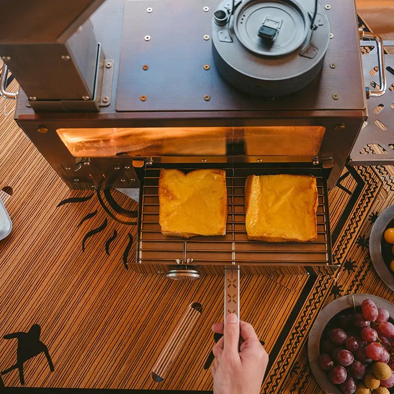 Horno de Cocina Portátil de Ac - Camping Cooking Tray reseña y precio