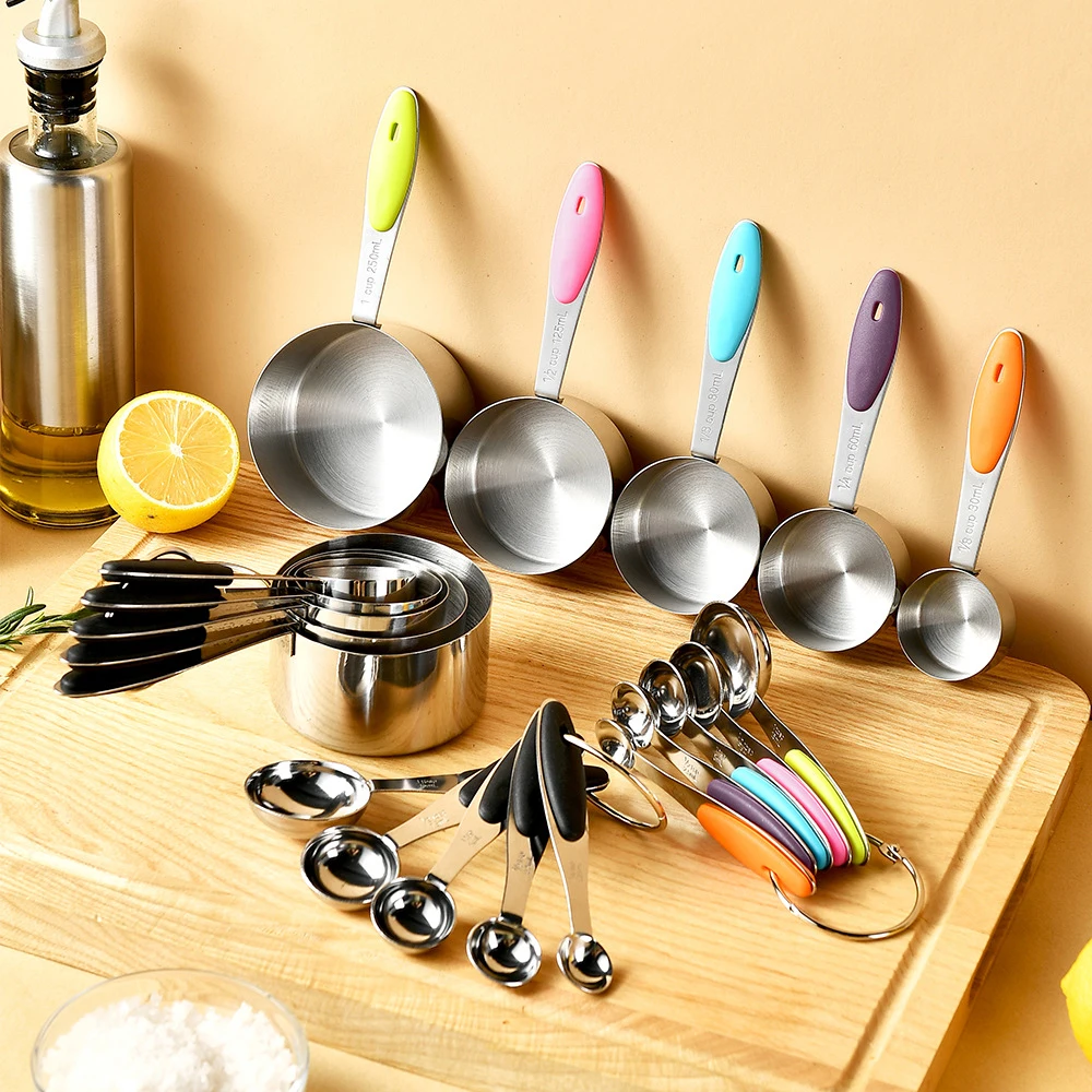 Juego de tazas y cucharas medi - Camping Cooking Pan Set reseña y precio