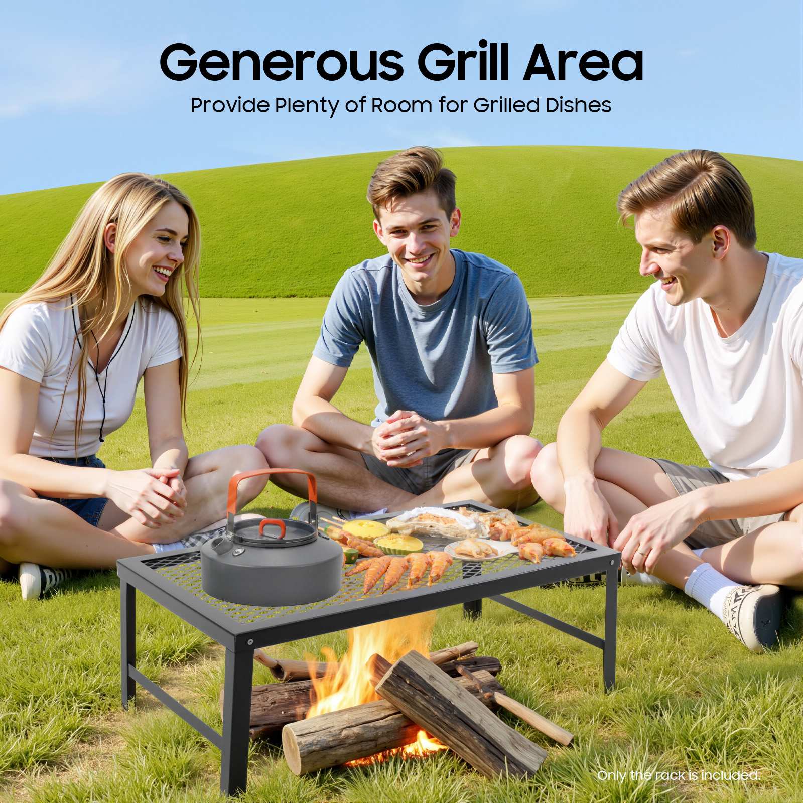 Parrilla para Fogata, Set de B - Camping Cooking Set Compact reseña y precio