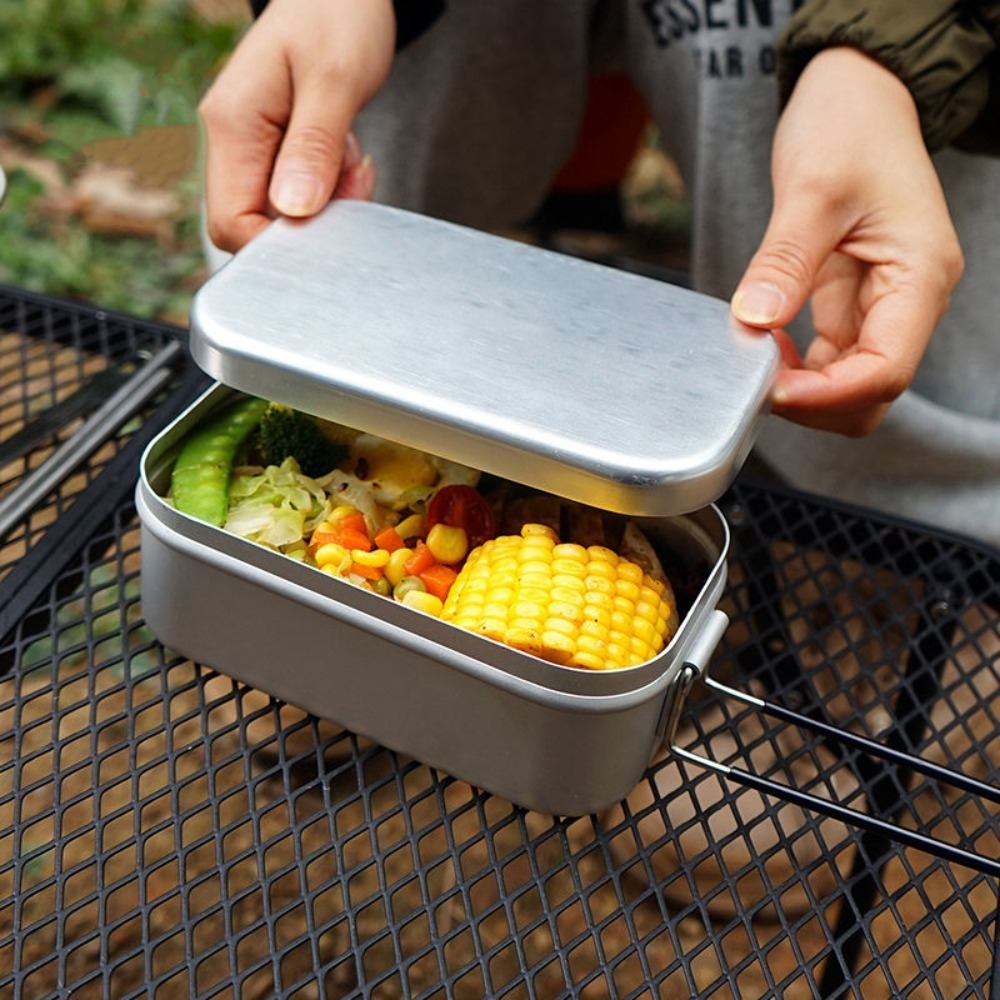 Vajilla ultraligera para acamp - Camping Cooking Cutlery Set reseña y precio