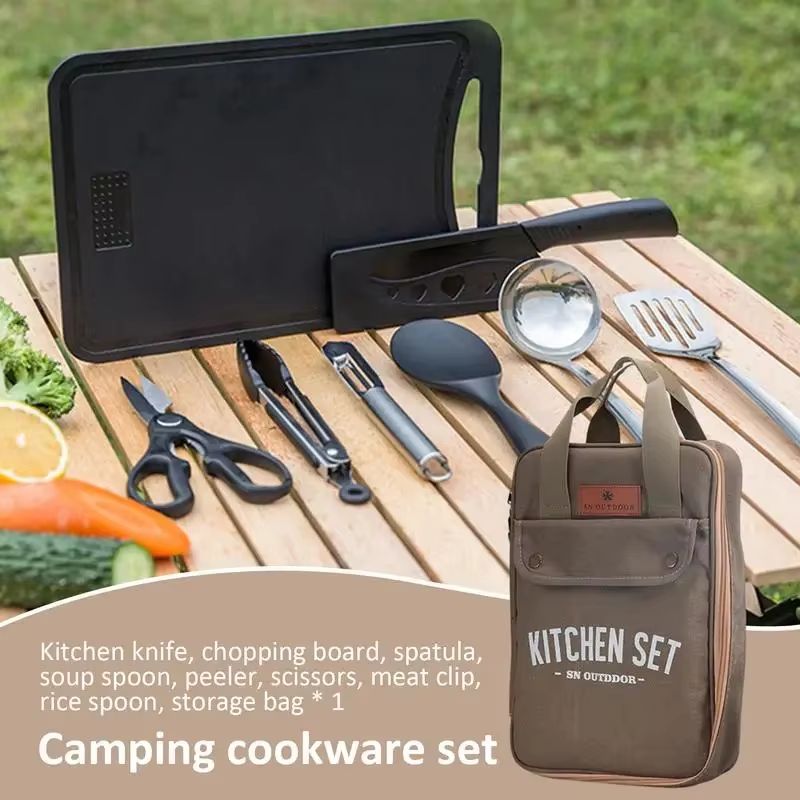 Juego de Utensilios de Cocina  - Camping Cooking Cutlery Set reseña y precio