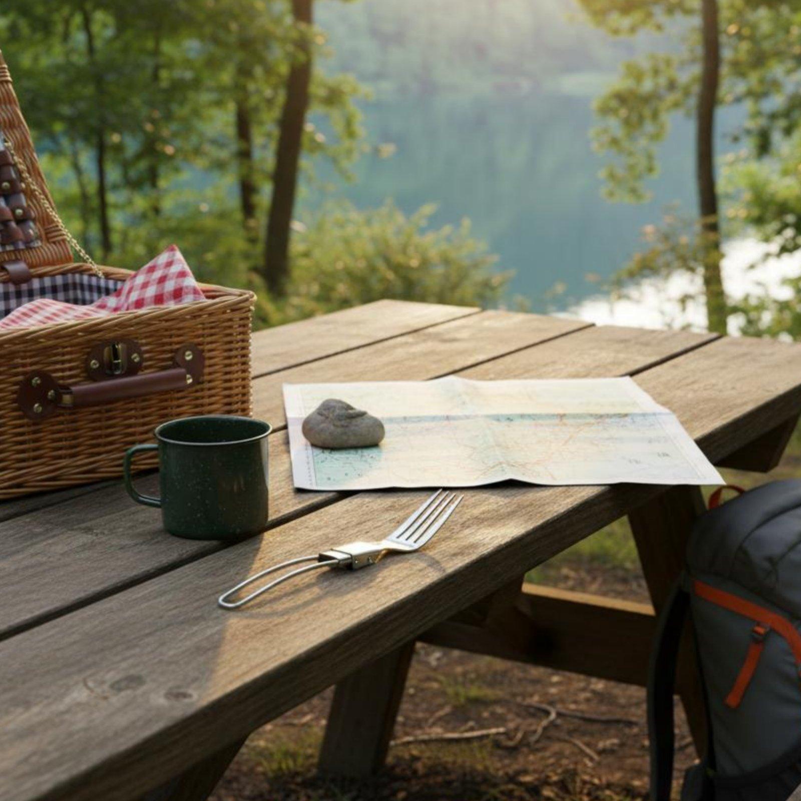 Cubiertos Plegables, Vajilla C - Camping Cooking Set Compact reseña y precio