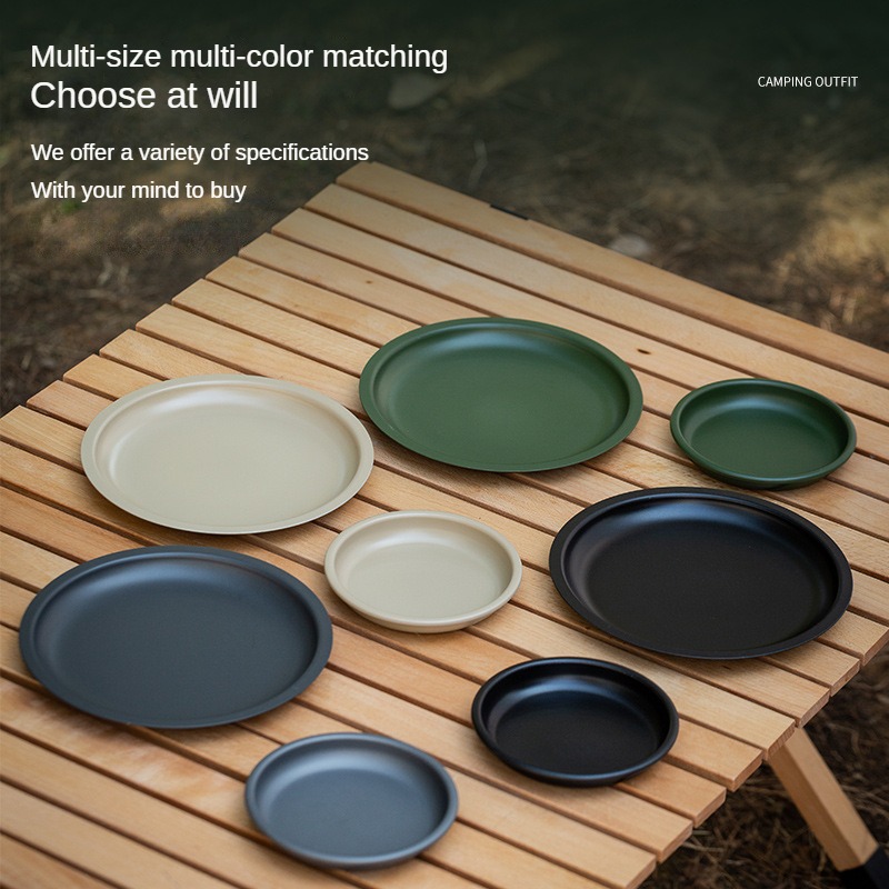 Plato de comedor de aleación d - Camping Cooking Tray reseña y precio