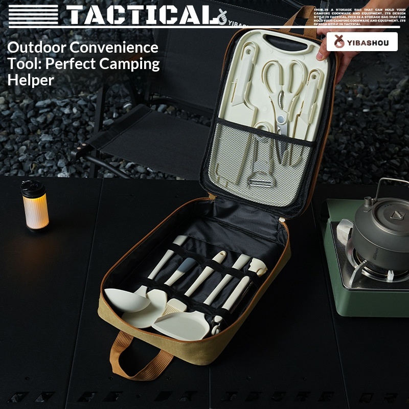 Juego de utensilios de cocina  - Camping Cooking Cutlery Set reseña y precio