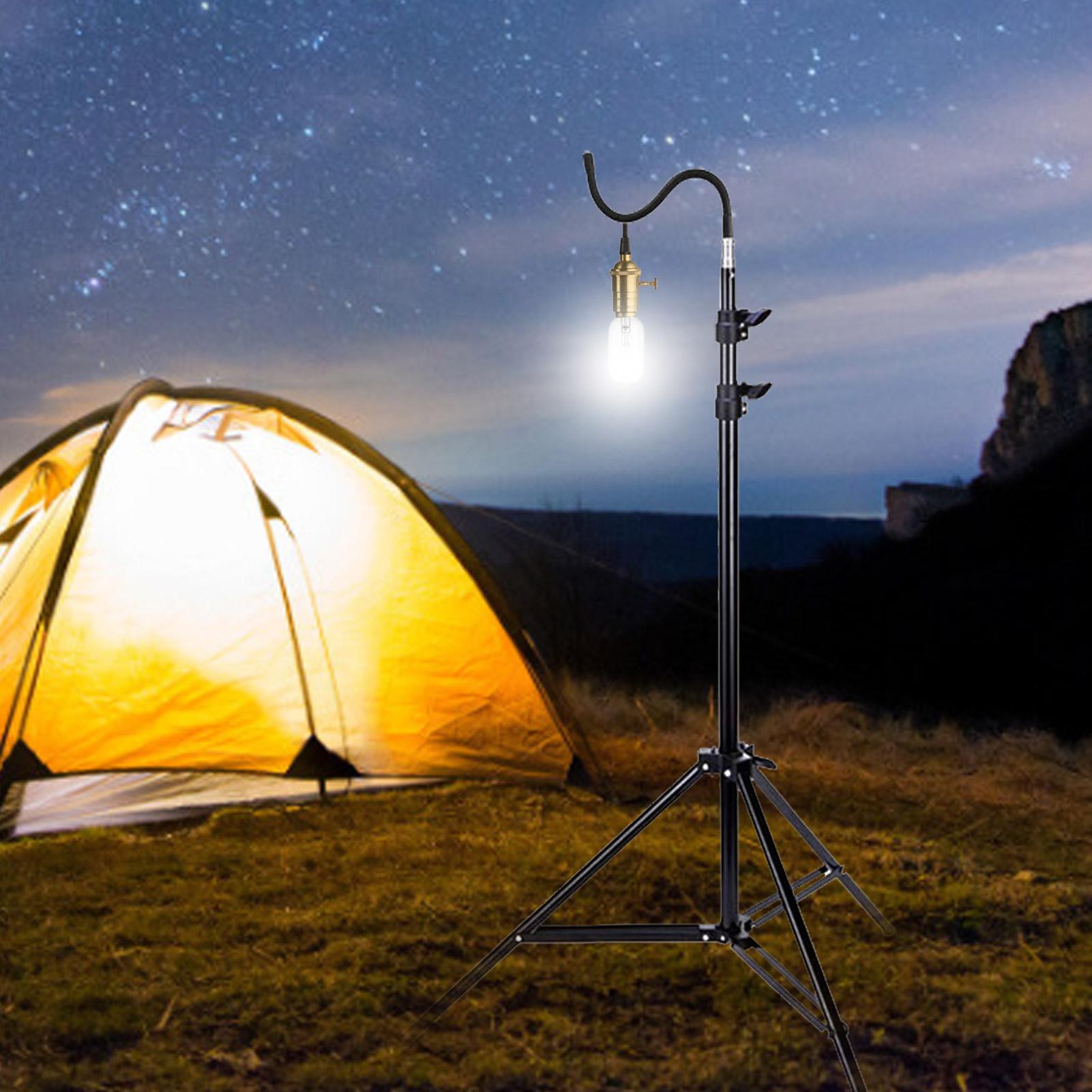 Soporte para Lámpara de Campin - Camping Cooking Tripod reseña y precio