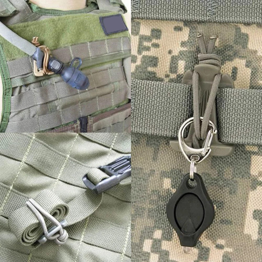 1/2/5 Piezas Mosquetón de nail - Camping Cooking Hanger reseña y precio