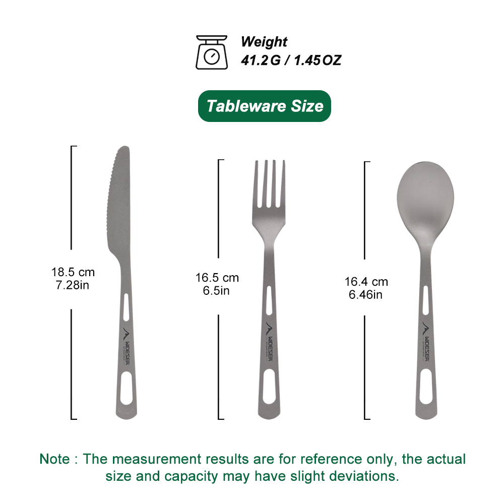 Widesea-Juego de utensilios de - Camping Cooking Cutlery Set reseña y precio