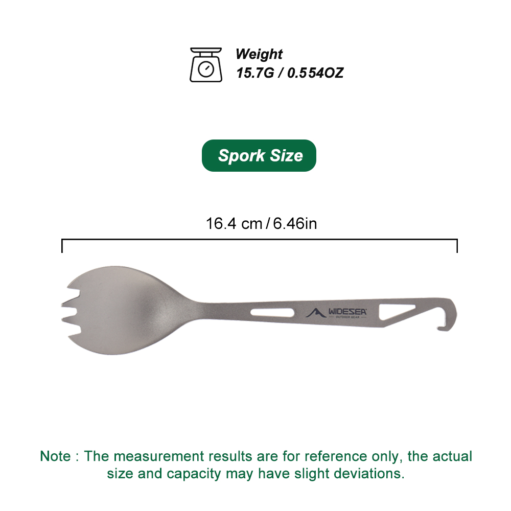 Widesea-Juego de utensilios de - Camping Cooking Cutlery Set reseña y precio