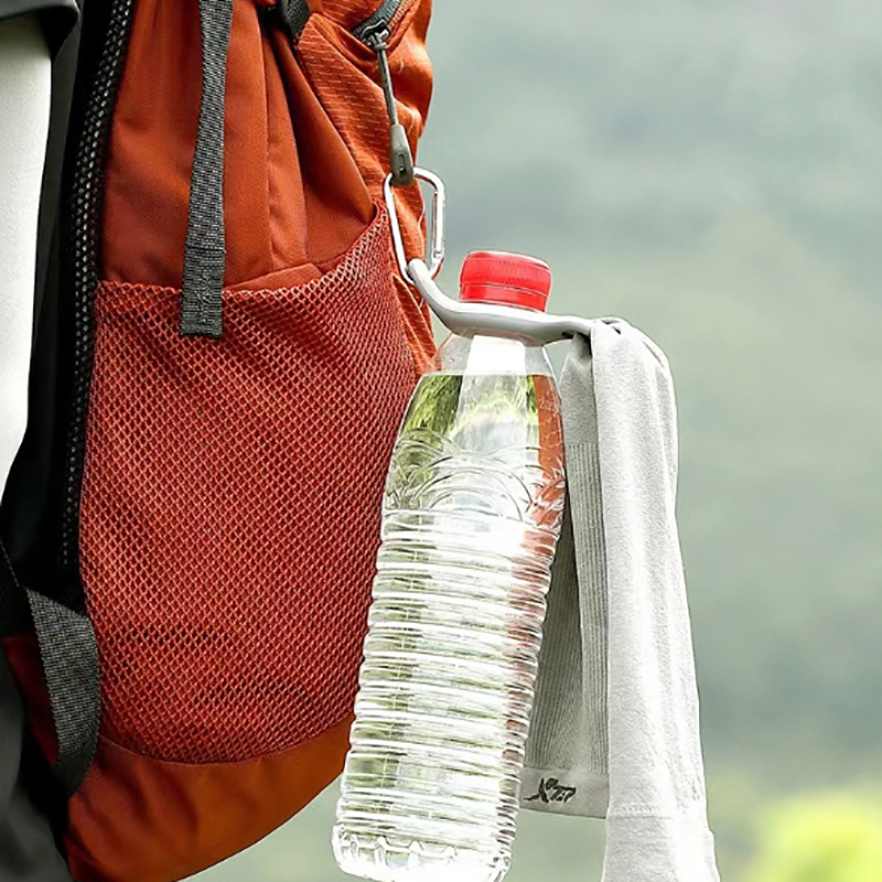 Hebilla de tetera deportiva de - Camping Cooking Hanger reseña y precio