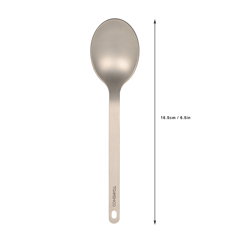 TOMSHOO Vajilla de titanio Cuc - Camping Cooking Cutlery Set reseña y precio