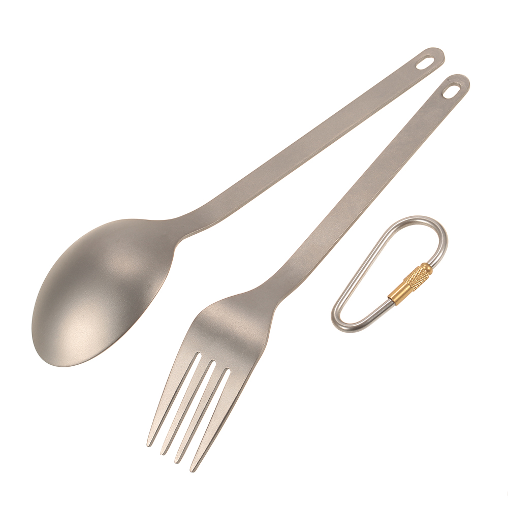 TOMSHOO Vajilla de titanio Cuc - Camping Cooking Cutlery Set reseña y precio