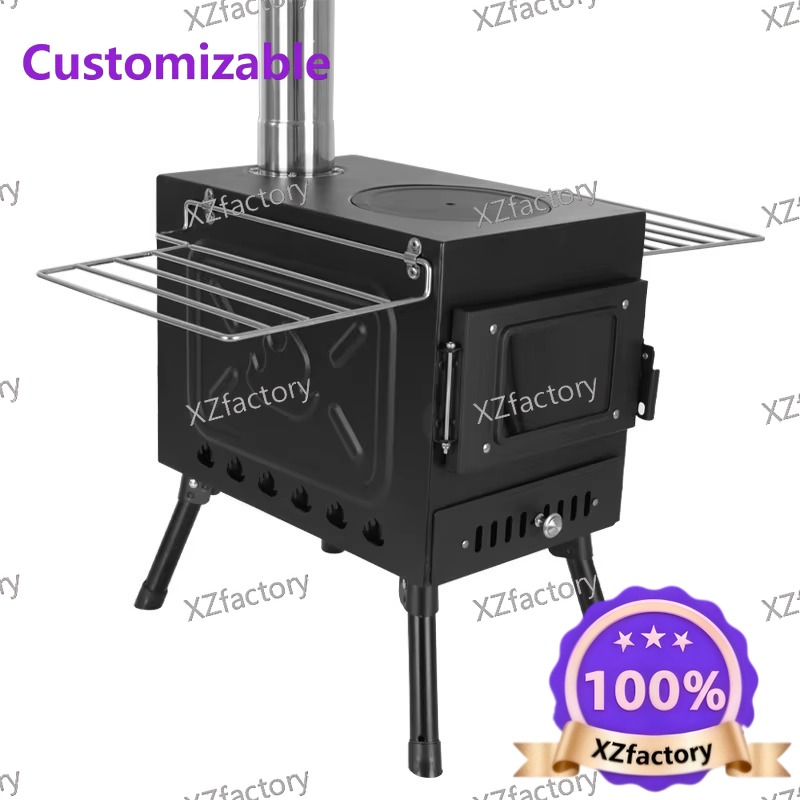 Estufa de Leña Portátil Plegab - Camping Cooking Fire Pit reseña y precio