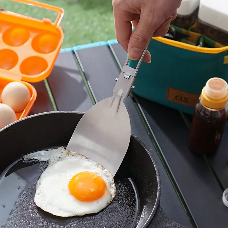 Espátula plegable para acampar - Camping Cooking Set 2 Person reseña y precio