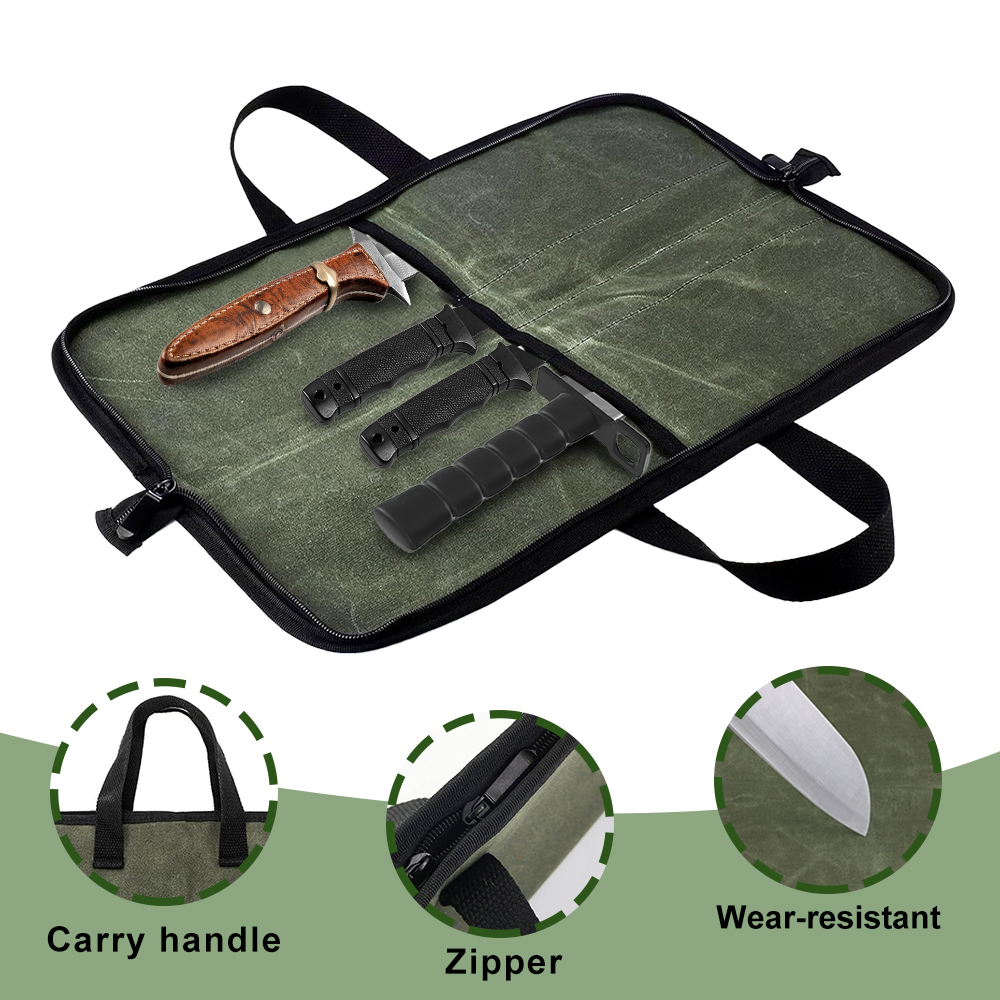 Bolsa Enrollable para Cuchillo - Camping Cooking Pack reseña y precio