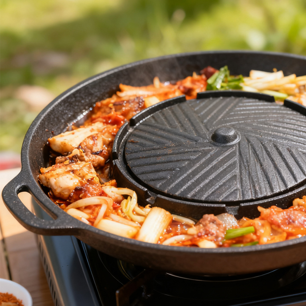 KOSUN Sartén para parrilla de  - Camping Cooking Tray reseña y precio