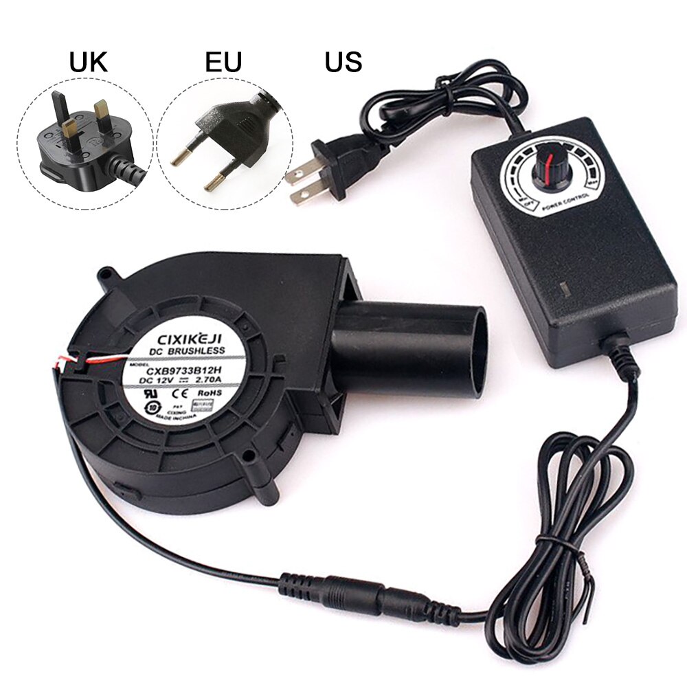 9733 Ventilador de metal de fu - Charcoal Chimney Starter reseña y precio